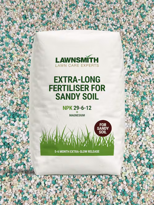 Very Slow Release Lawn Fertiliser for Light or Sandy Soils